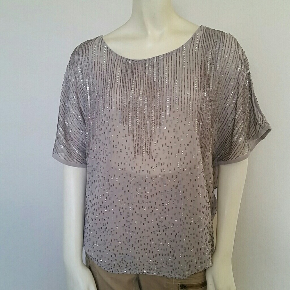 Gold hawk top